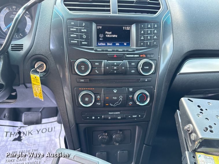 image for item EU7134 2016 Ford Explorer Police Interceptor SUV