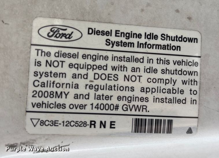 image for item EU7136 2008 Ford F450 Super Duty utility / service truck