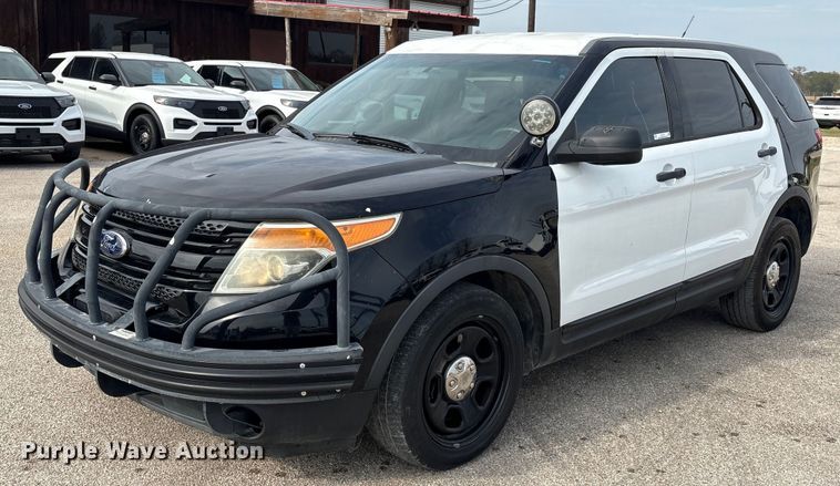 image for item EU7141 2015 Ford Explorer Police Interceptor SUV