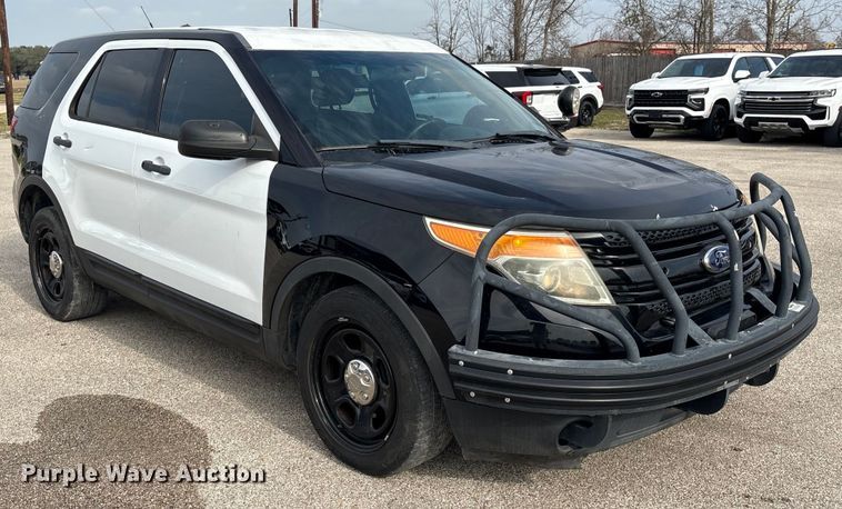 image for item EU7141 2015 Ford Explorer Police Interceptor SUV
