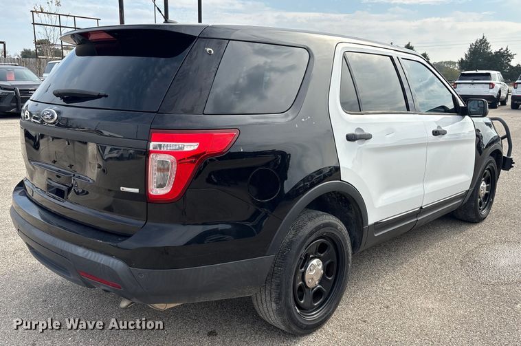 image for item EU7141 2015 Ford Explorer Police Interceptor SUV