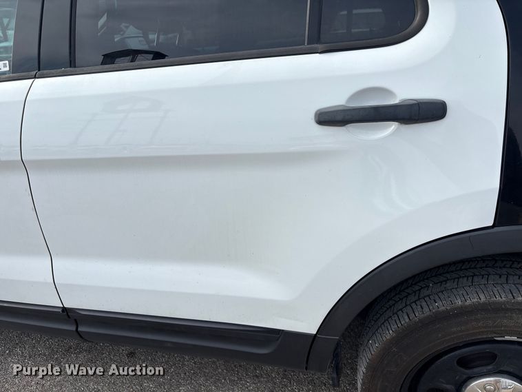 image for item EU7141 2015 Ford Explorer Police Interceptor SUV