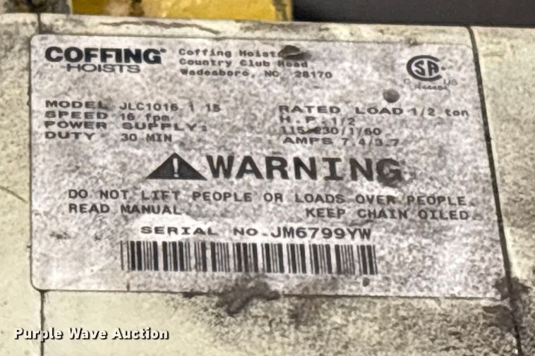 image for item EV2650 Louden jib crane