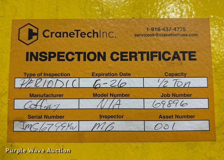 image for item EV2650 Louden jib crane