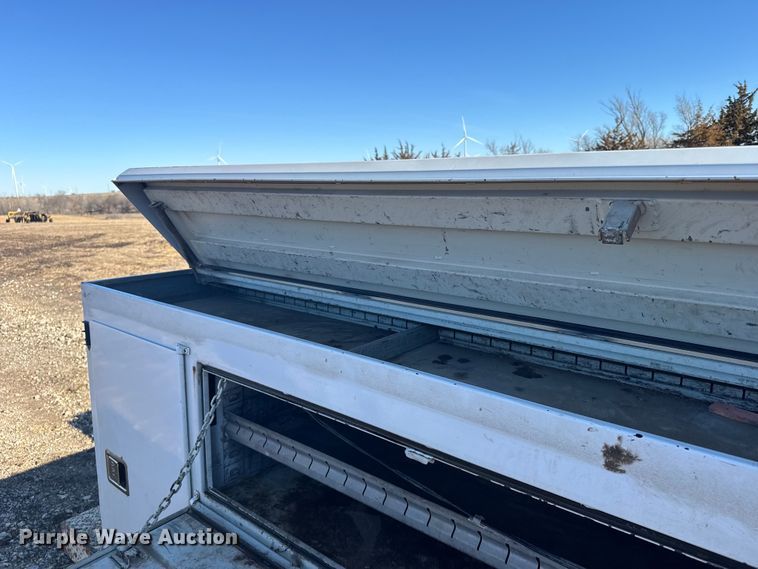 image for item FB0563 2016 Ford F350 Super Duty XL Crew Cab utility bed pickup truck