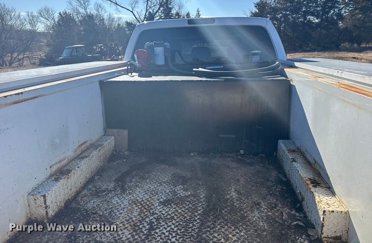 image for item FB0563 2016 Ford F350 Super Duty XL Crew Cab utility bed pickup truck