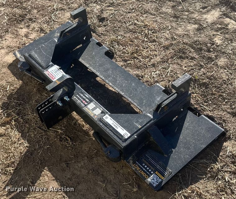 image for item FB0612 Wolverine PT-16-01C skid steer three point plate