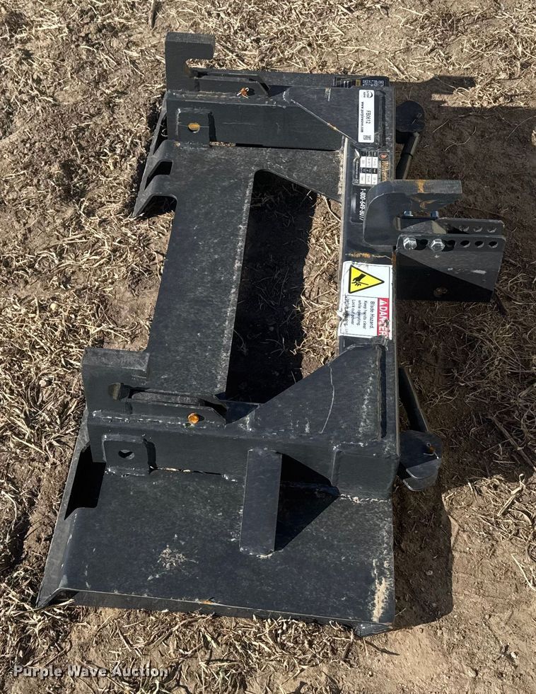image for item FB0612 Wolverine PT-16-01C skid steer three point plate