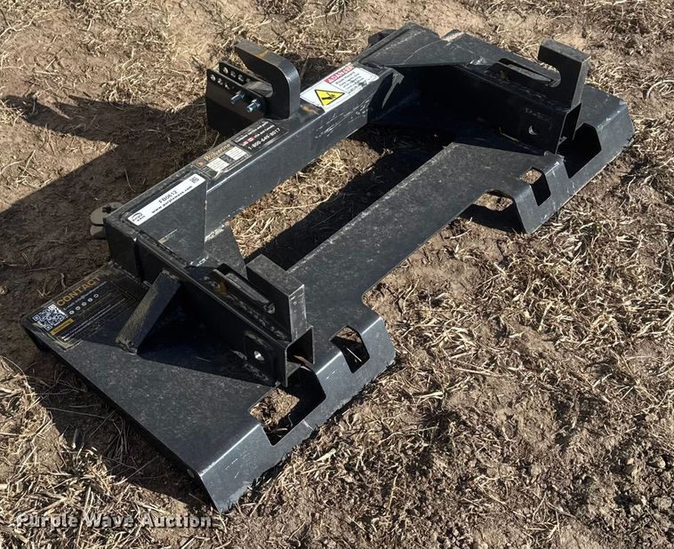 image for item FB0612 Wolverine PT-16-01C skid steer three point plate