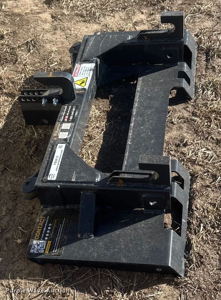 image for item FB0612 Wolverine PT-16-01C skid steer three point plate