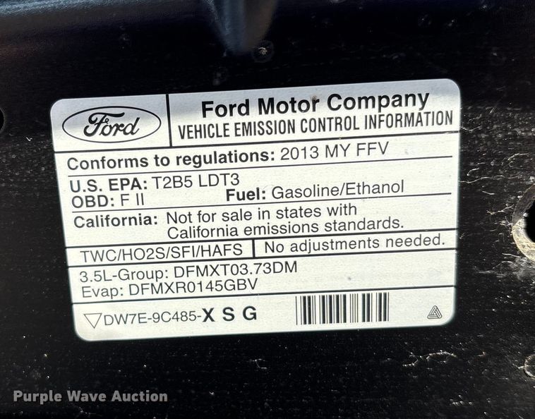image for item FG1751 2013 Ford Explorer Limited SUV