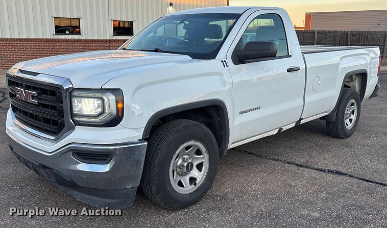 image for item FG1760 2016 GMC Sierra 1500 pickup truck