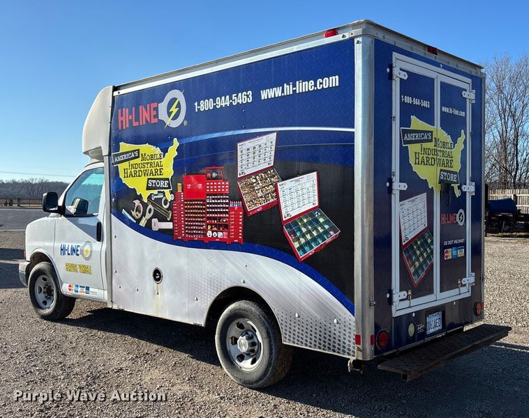 image for item FG1765 2013 Chevrolet Express 3500 box truck