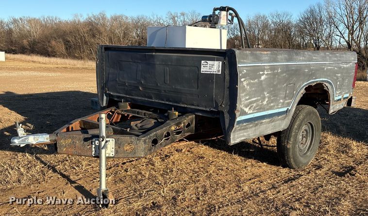 image for item FG2518 Pickup truck bed trailer