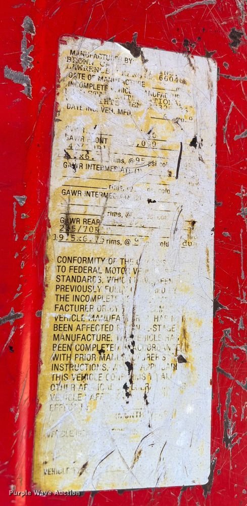 image for item FG2521 1991 International 4700 flatbed truck