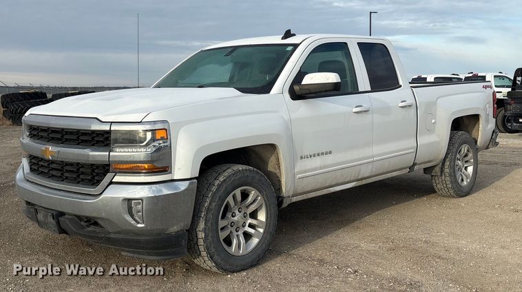 image for item FG2549 2018 Chevrolet Silverado Ext. Cab pickup truck