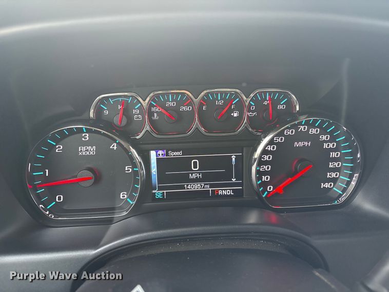 image for item FG2549 2018 Chevrolet Silverado Ext. Cab pickup truck