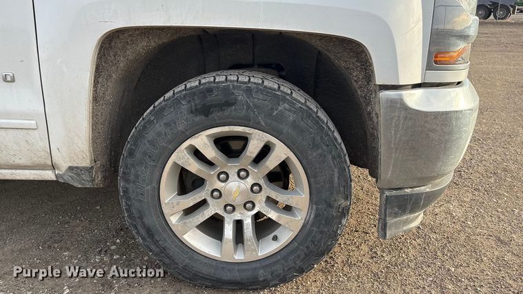 image for item FG2549 2018 Chevrolet Silverado Ext. Cab pickup truck