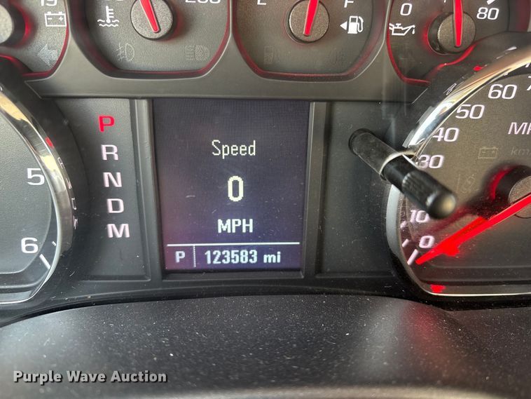 image for item FG2550 2016 Chevrolet Silverado pickup truck