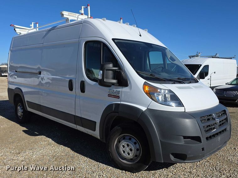 image for item FI0761 2017 RAM ProMaster 2500 van