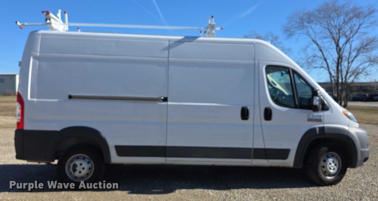 image for item FI0761 2017 RAM ProMaster 2500 van