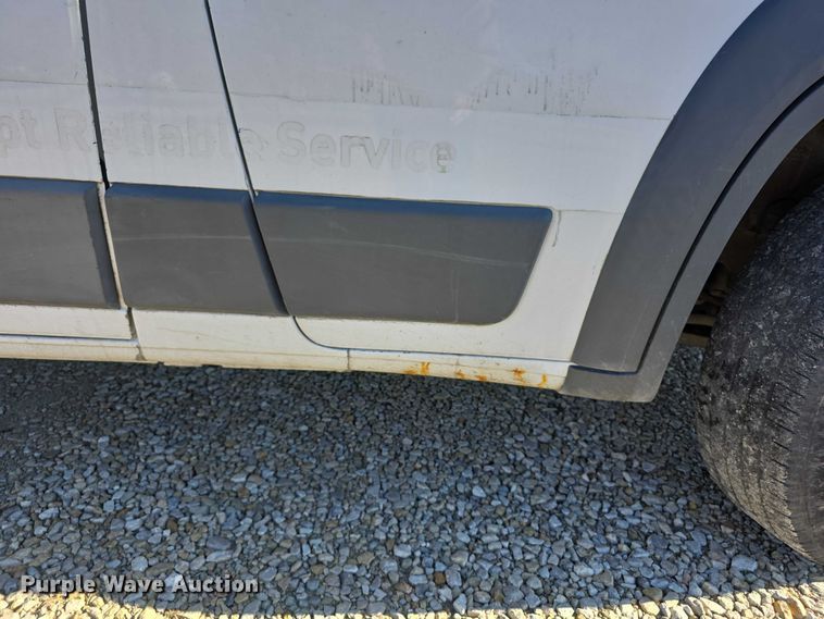 image for item FI0761 2017 RAM ProMaster 2500 van