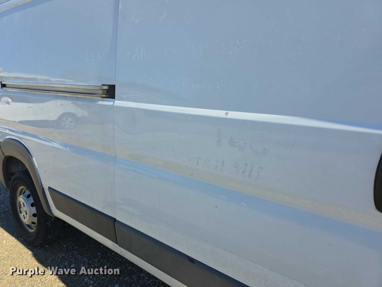 image for item FI0761 2017 RAM ProMaster 2500 van