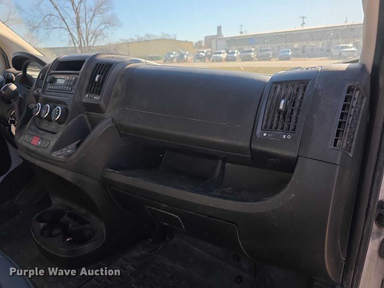 image for item FI0761 2017 RAM ProMaster 2500 van