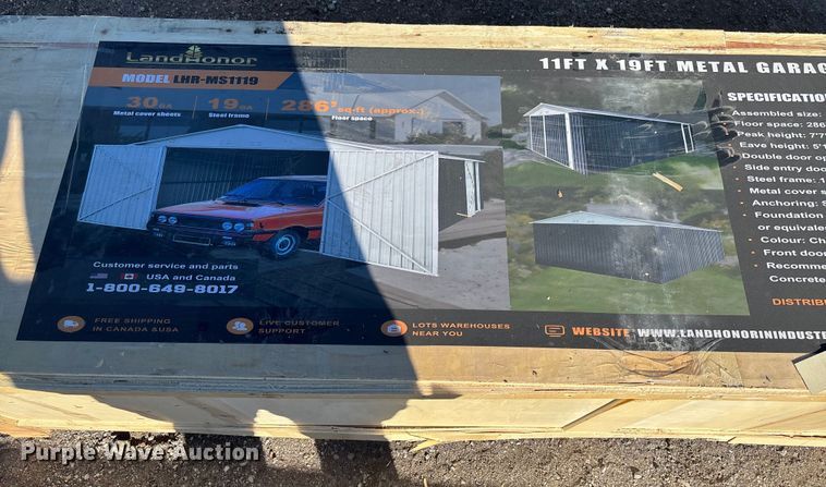 image for item FI1592 LandHonor LHR-MS1119 garage