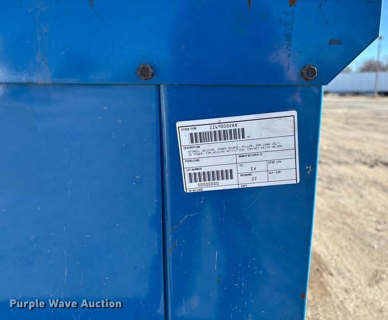 image for item FI1594 Miller GPS-1500V welding power supply