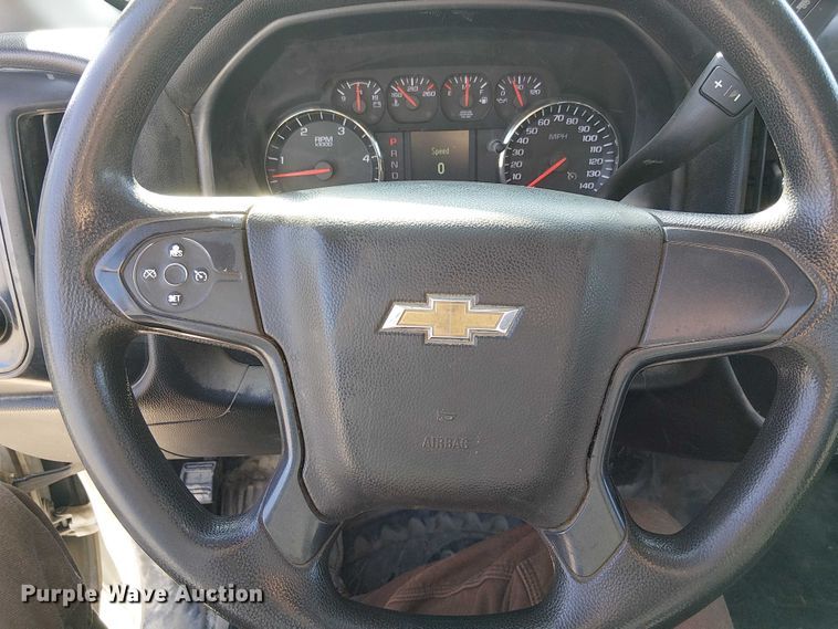 image for item FK0810 2019 Chevrolet Silverado 3500HD utility bed pickup truck