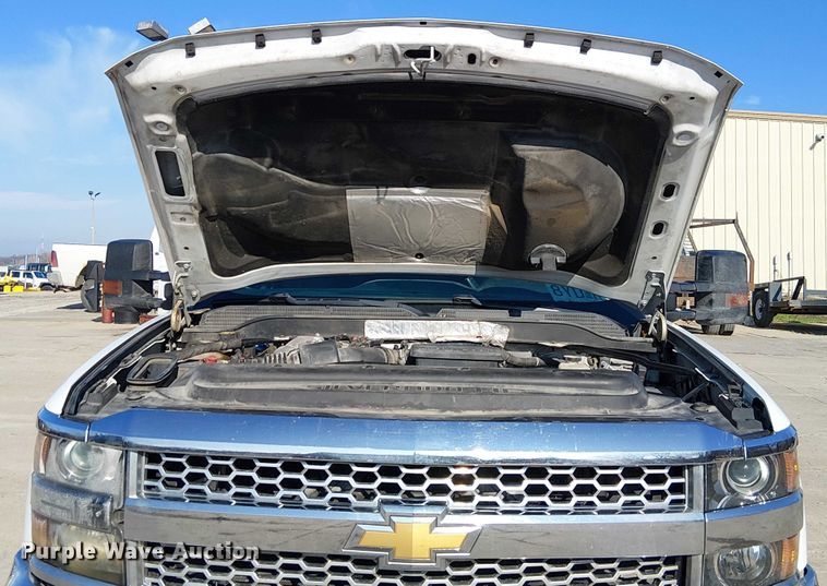 image for item FK0810 2019 Chevrolet Silverado 3500HD utility bed pickup truck