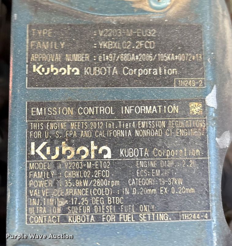 image for item YA1877 Moffett M55 forklift