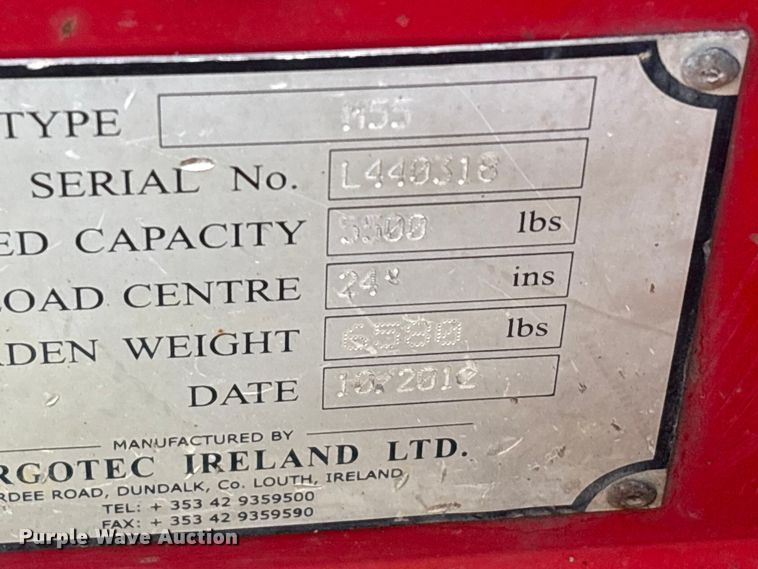 image for item YA1877 Moffett M55 forklift