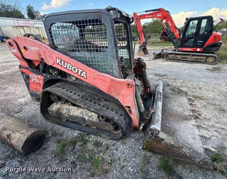 image for item DO2376 2016 Kubota SVL75-2 tracked skid steer loader