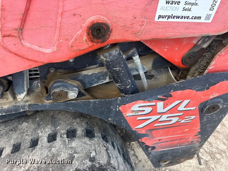 image for item DO2376 2016 Kubota SVL75-2 tracked skid steer loader