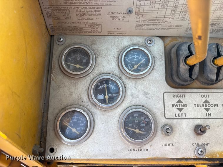 image for item DQ4199 Grove IND-24 crane