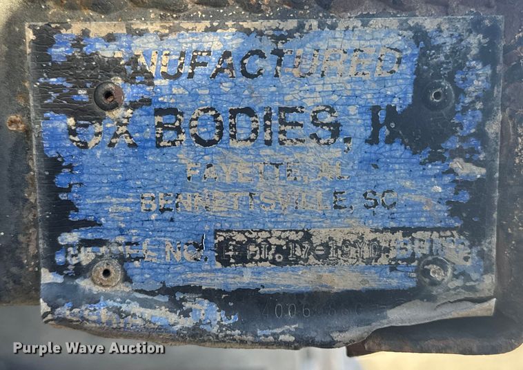 image for item DQ4206 2001 Sterling L-Line dump truck