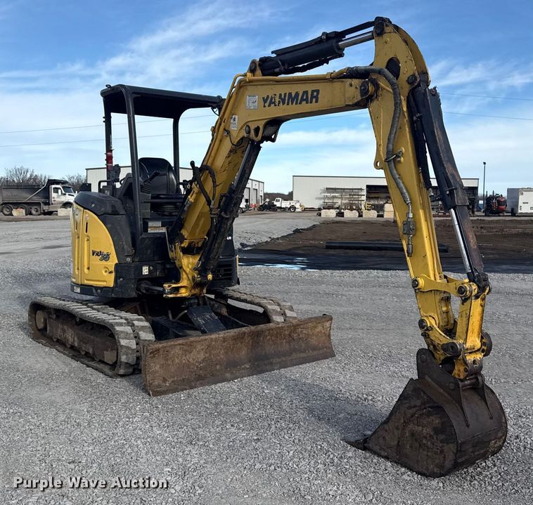image for item DQ4207 Yanmar VIO35-6A mini excavator