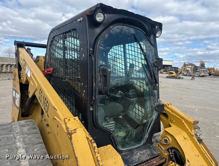 image for item DQ4223 2019 Caterpillar 299D2 tracked skid steer loader