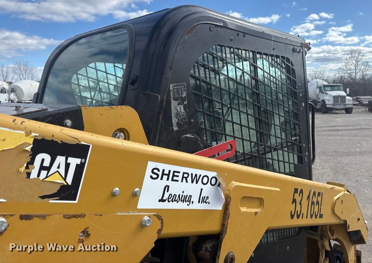 image for item DQ4223 2019 Caterpillar 299D2 tracked skid steer loader