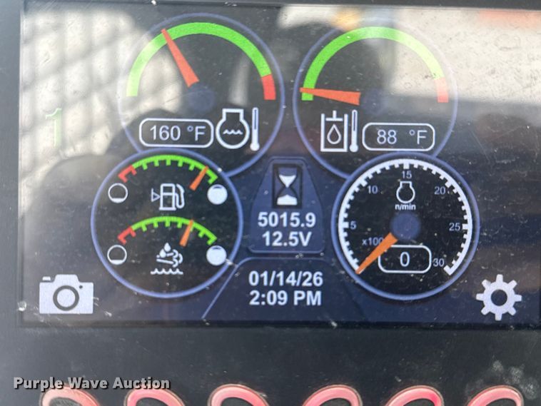 image for item DQ4223 2019 Caterpillar 299D2 tracked skid steer loader