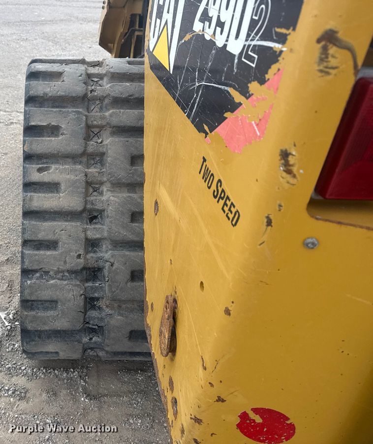 image for item DQ4223 2019 Caterpillar 299D2 tracked skid steer loader