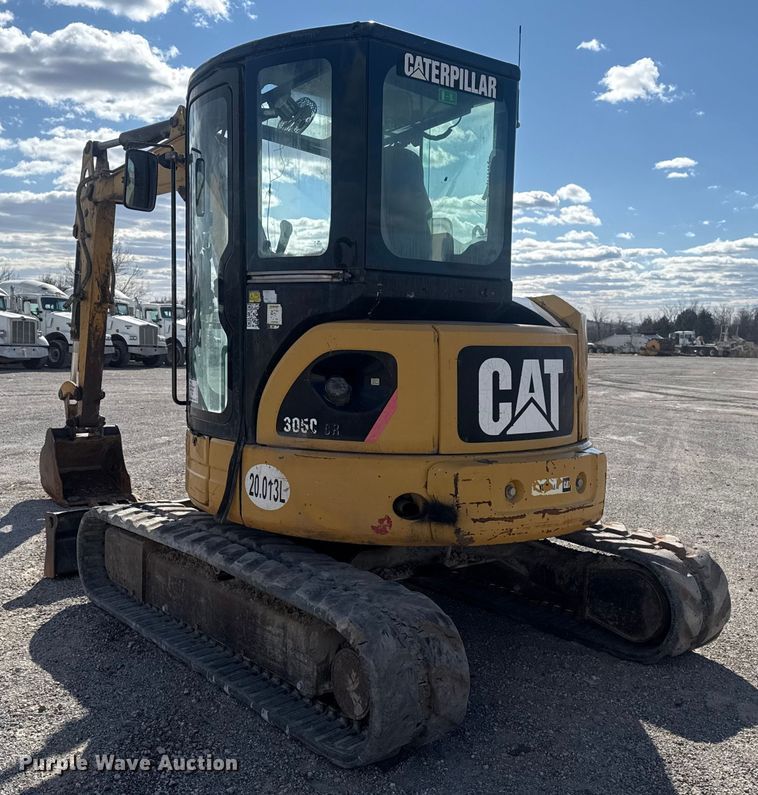 image for item DQ4224 2010 Caterpillar 305C CR mini excavator