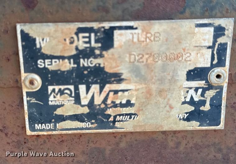 image for item DQ4225 Multiquip MQ60TD80TLRB pump