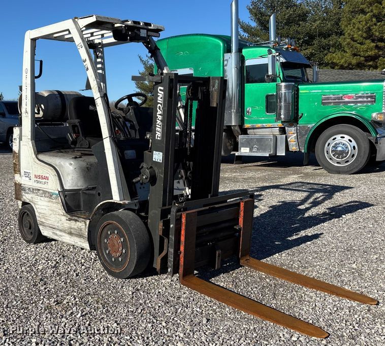 image for item DW7368 Nissan MCP1F2A20LV forklift