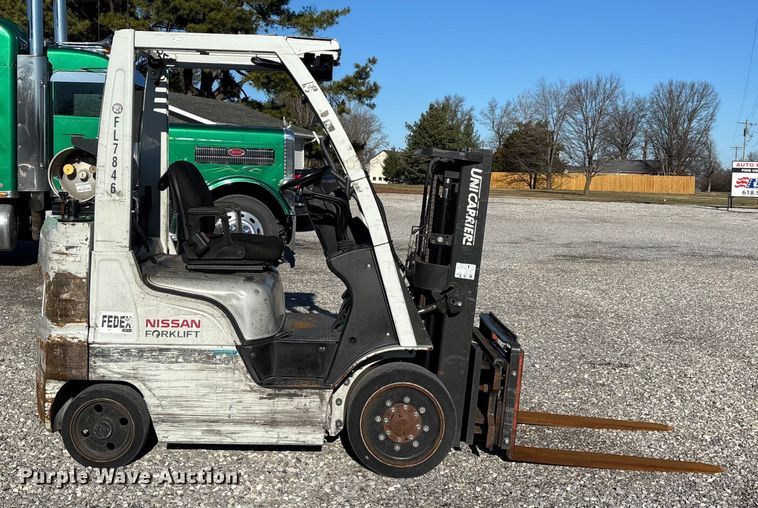 image for item DW7368 Nissan MCP1F2A20LV forklift