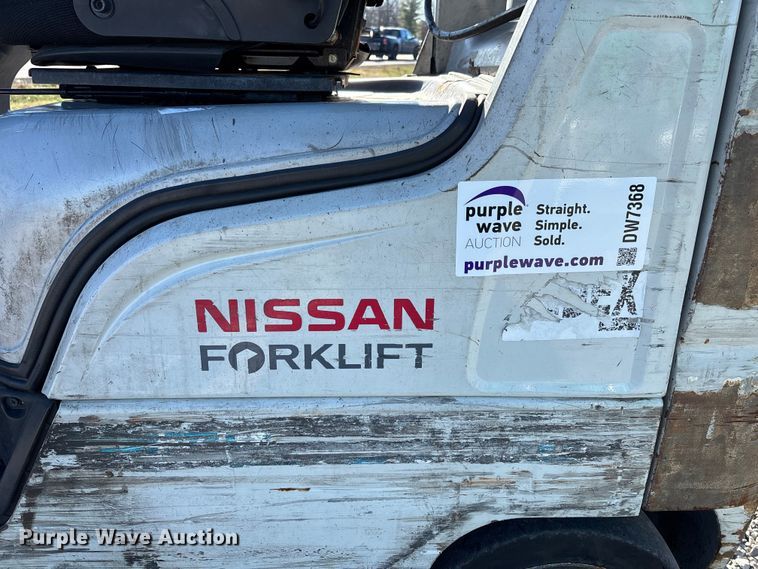 image for item DW7368 Nissan MCP1F2A20LV forklift