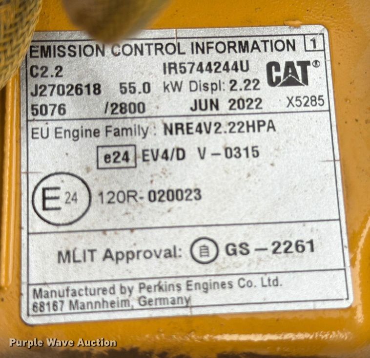 image for item DX5930 2024 Vermeer SC70TX stump grinder