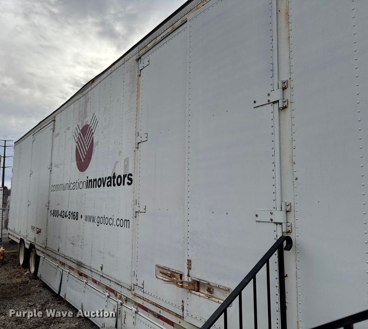 image for item EA2202 1987 Kentucky Electronics dry van trailer